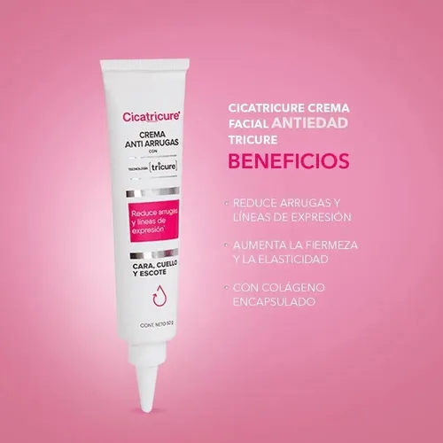 Cicatricure Crema Antiedad Con Tecnologia Tricure 50 Gr