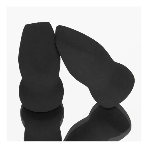 Esponja De Maquillaje De Color Negro, Suave Y Sin Látex