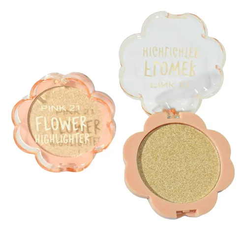 Iluminador Duo Compacto Flower Pink 21 Original Caobamakeup