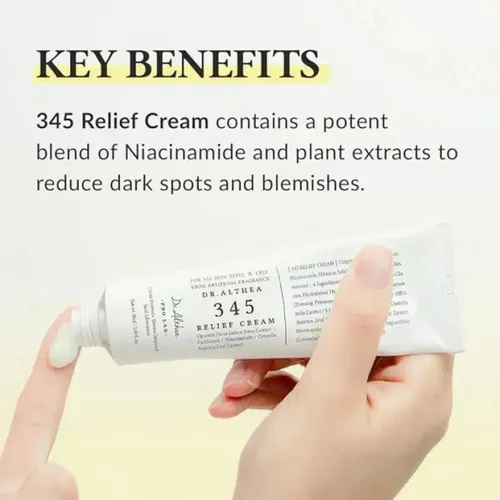 C Korea Dr. Althea 345 Crema Facial Coreana, 3 Unidadesh