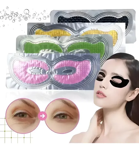 Mascarilla De Colageno Párpados Ojos Ojeras Al