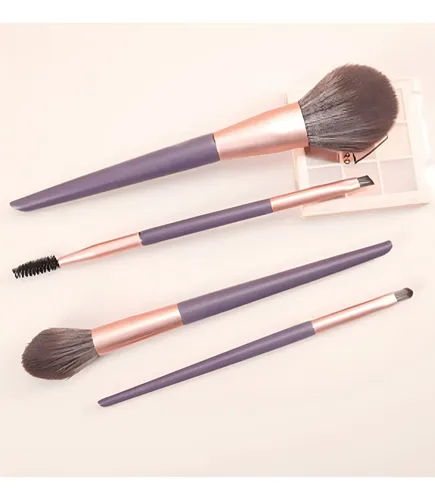 Set De Brochas De Maquillaje Suaves De 4 Piezas Para Maquill