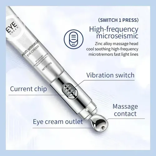 Crema De Masaje Eléctrico For Ojos Ocheal, Reafirmante Con