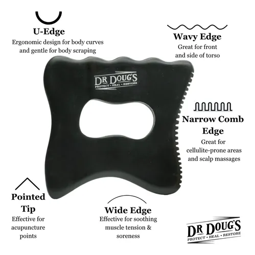 Herramienta Para Masaje Facial Dr. Doug S E Cara Gua Sha Pie