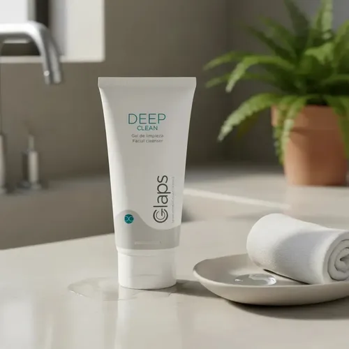 Gel Limpieza Facial Deep Clean Glaps 100ml Suave Higiene