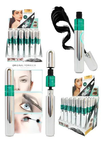 Mascara De Pestañas Tei Formula Waterproof Negro