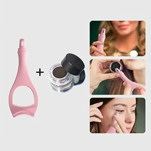 Plantilla Guía Maquillaje Ojos Delineado Pestañas Sombras