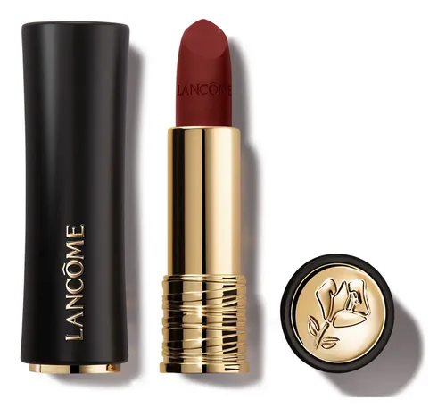 Labial En Barra Lancome L’absolu Rouge Drama Matte Color 296 The Twisted Vintage Red