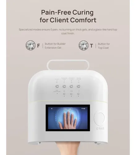 Lámpara Uv/led De Gel Para Uñas Ai Onail Pearl White
