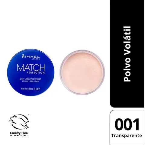 Polvo Volátil Compacto Rimmel London Match Perfection