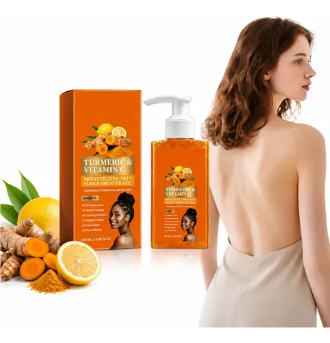 Vitamin C Scrub Body Wash, Vitamin C Moisturizing Skin 1pcs