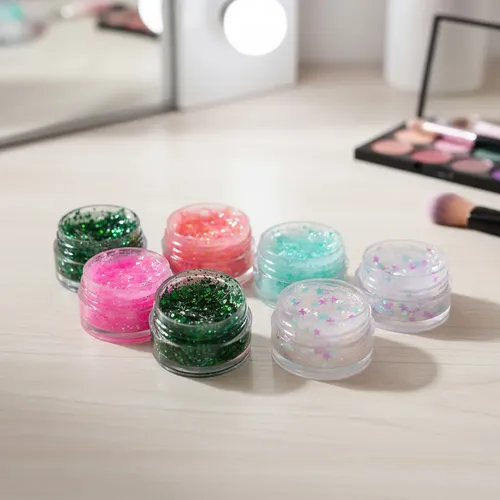 Sombra Glitter Brillos En Tubo X 6 Unidades En Gel