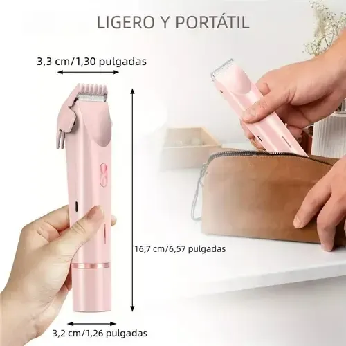 2in1 Depiladora De Bikini For Mujer Electrica Doble Zz