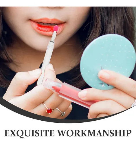 Pincel For Labios, Aplicador De Labios De Silicona, Máscara