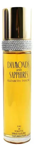Perfume Elizabeth Taylor Diamonds & Sapphires 50ml Edición Limitada Oriental