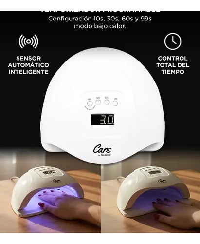 Cabina Para Uñas Care By Gadnic Led Manicura Profesional
