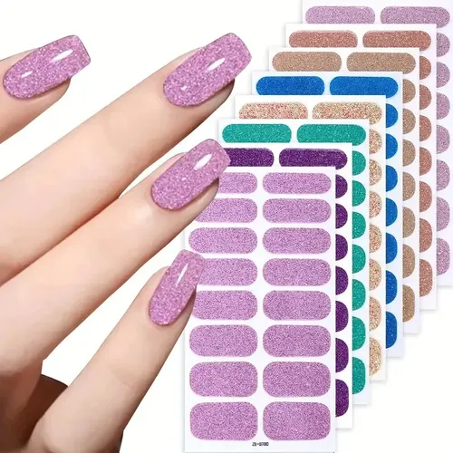 Envoltorios Adhesivos Para Decoración De Uñas, Para Manicura