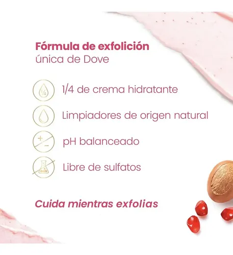 Dove Exfoliante Corporal Granada Y Karite
