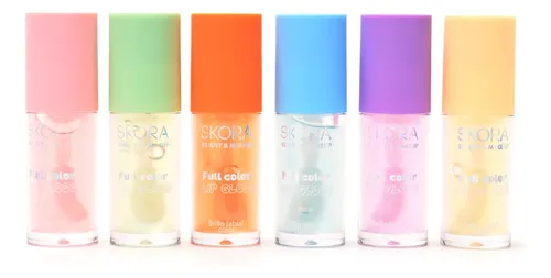 Brillo Labial Lipgloss Skora Frutal X 24 Unidades Aplicador