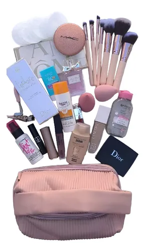 Neceser Estuche Porta Cosméticos Maquillaje 2 Compartimento
