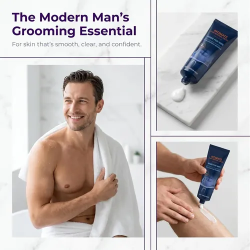 Crema Depilatoria Para Hombres Tuituii 3.53 Oz