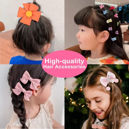 Set De Accesorios Para El Cabello Onecocoa Para Niñas Con Jo