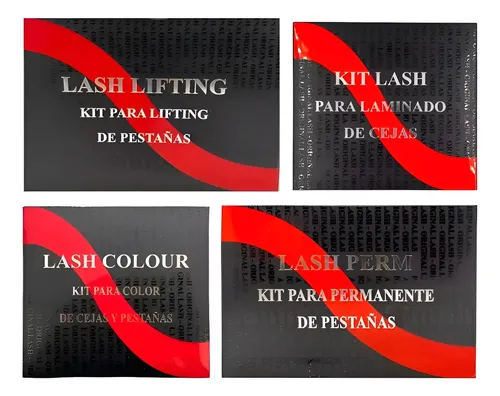 Kit Lash Lifting Permanente Laminado Y Color Cejas Pestañas