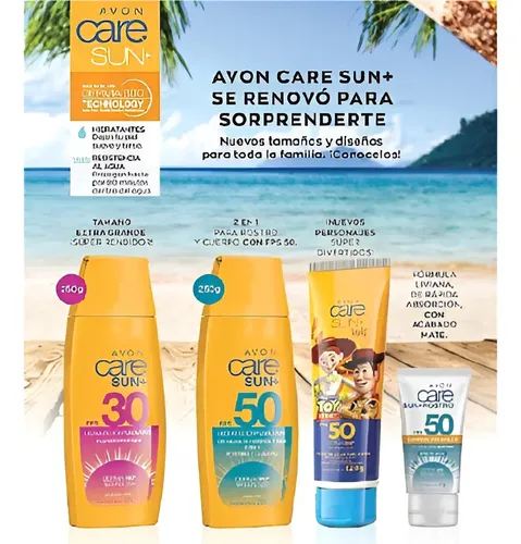 Protector Solar Facial Avon Care Sun Fps 50 Toque Seco