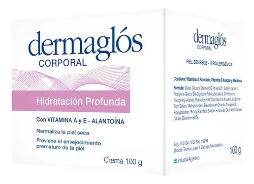 Dermaglós Corporal Crema Hidratación Profunda Pieles Secas