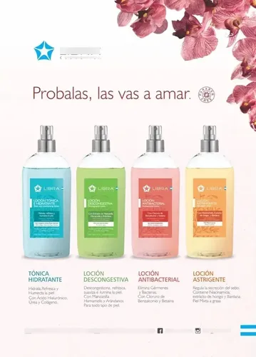 Loción Descongestiva Libra 500ml Manzanilla Para Rostro
