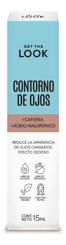 Contorno De Ojos Get The Look Cafeína Y Ácido Hialurónico
