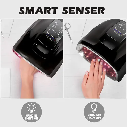 Lámpara De Uñas Uv Led Linssy 90w Recargable Inalámbrica