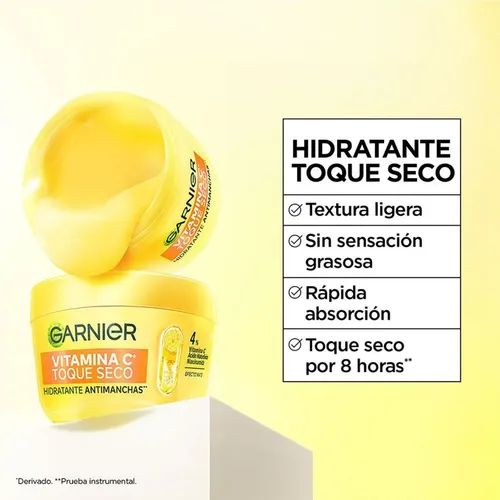 Garnier Crema Hidratante Vit C X85 Toque Seco