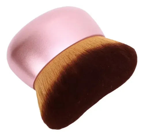 Brocha Bronceadora Para Rostro Y Cuerpo Lila Bs Mall Lila