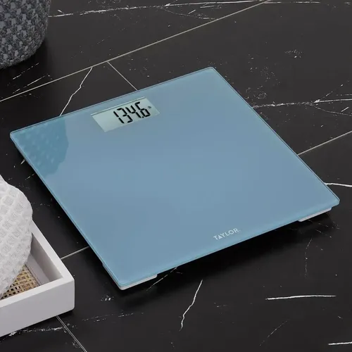 Báscula Digital de Vidrio Taylor con Capacidad de 158.8 kg