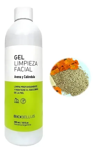 Gel De Limpieza Avena Y Calendula Biobellus 300ml Momento de aplicación Día/Noche Tipo de piel Normal