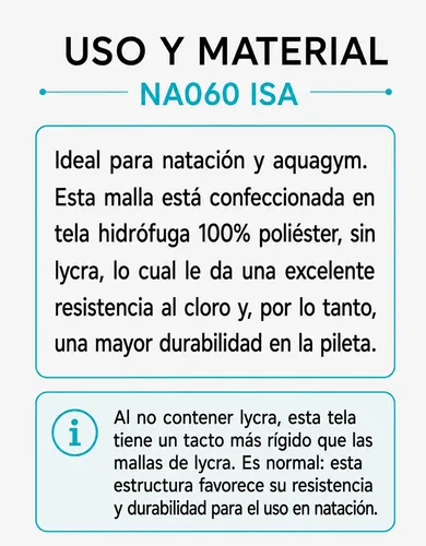 Traje De Baño Deportivo + Gorra Gl Isa Anticloro – Natación
