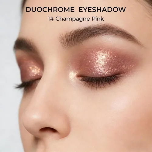 Sombra Duochrome Champagne Pink Enfuntins 1x