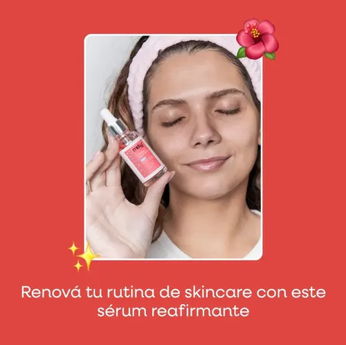 Serum Facial 4 En 1 Colágeno, Ácido Hialurónico Marca Mely