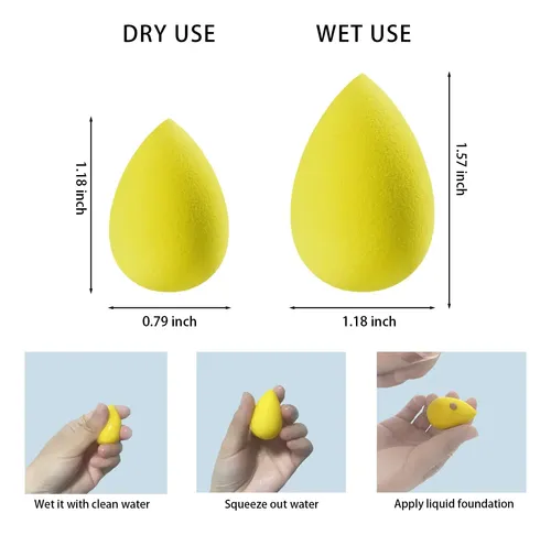 Mini Batidora De Belleza Con Esponja De Maquillaje Para Rost