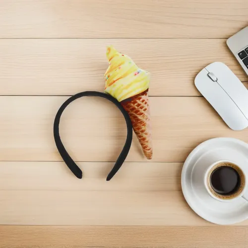 Diadema Con Forma De Helado, Accesorio Para El Pelo, Para Ad