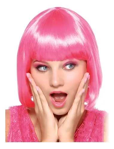 Peluca Lacio Corta Rosa