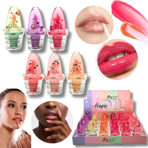 Lip Gloss Pop Brillo Labial Bálsamo Chupetín Larga Duracion