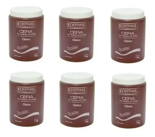 Cera Descartable Clasica X 1kg Para Espatula- Depimiel