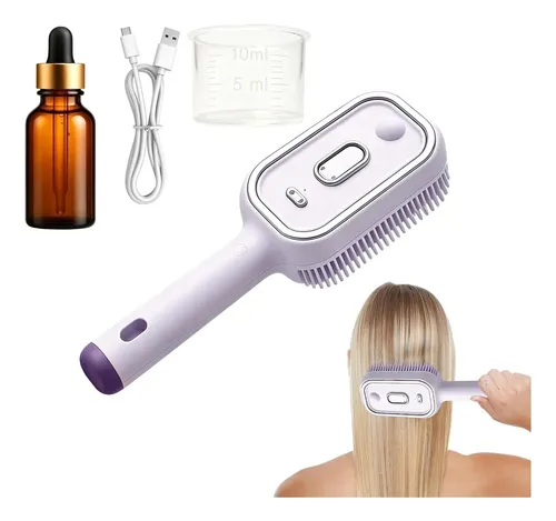 Cepillo Eléctrico Vapor Hidratante Para Cabello Ly