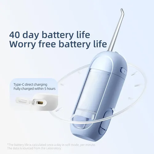 Water Dental Flosser – Irrigador Bucal Inalámbrico Portátil