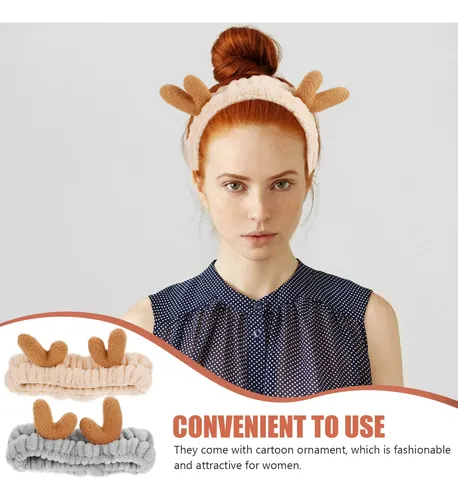 2pcs Cintas Adorables Para Mujer/niña Lavado Cara
