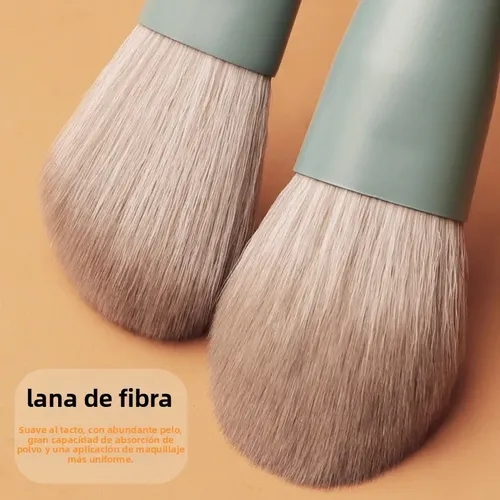Set De 14 Pinceles De Maquillaje Herramientas Cosméticas