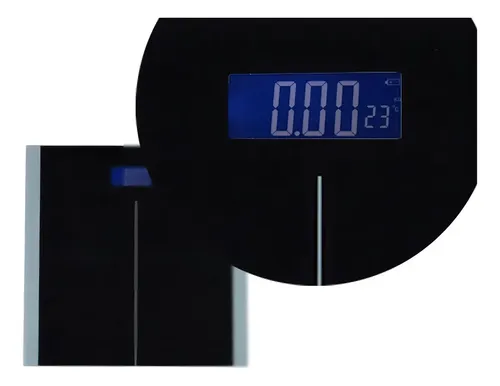 Balanza Personal Baño 180kg Con Memoria De Peso Color Negro