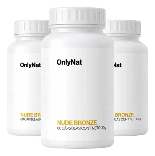 Capsulas Autobronceantes Onlynat 180u Glow Anual Pack X3